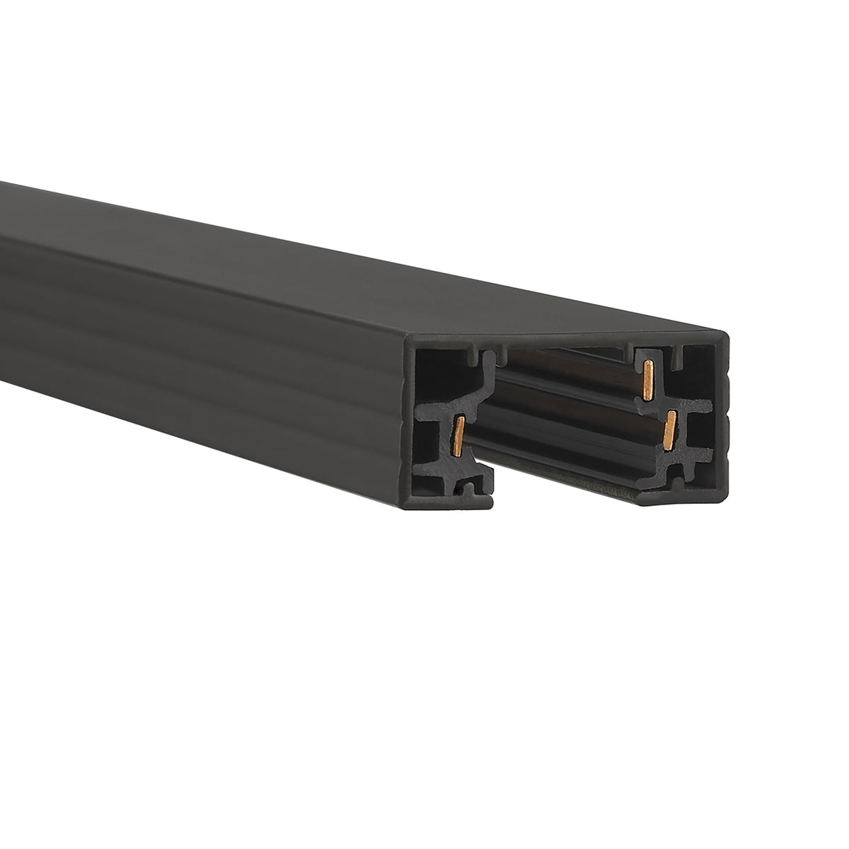 WAC Lighting H Track 8ft black endcaps for quick install and clean finish
