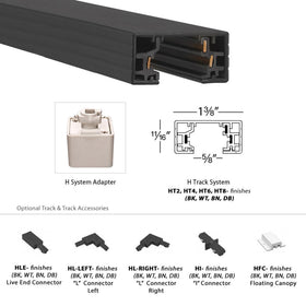WAC Lighting track installation demonstrates quick surface-mount setup.