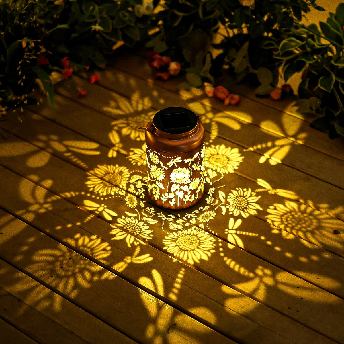 WACLSTDAY dragonfly light adds garden decor and cozy ambience