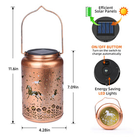 WACLSTDAY patio garden lantern glows warmly along walkways.