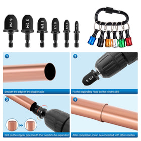 WADEO high-strength carbon steel tool for durable use.
