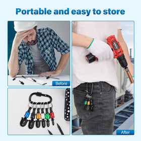 WADEO portable kit fits in pockets or bags.