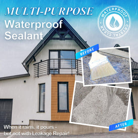 Wadities sealant applied with roller for quick, even waterproofing on surfaces.