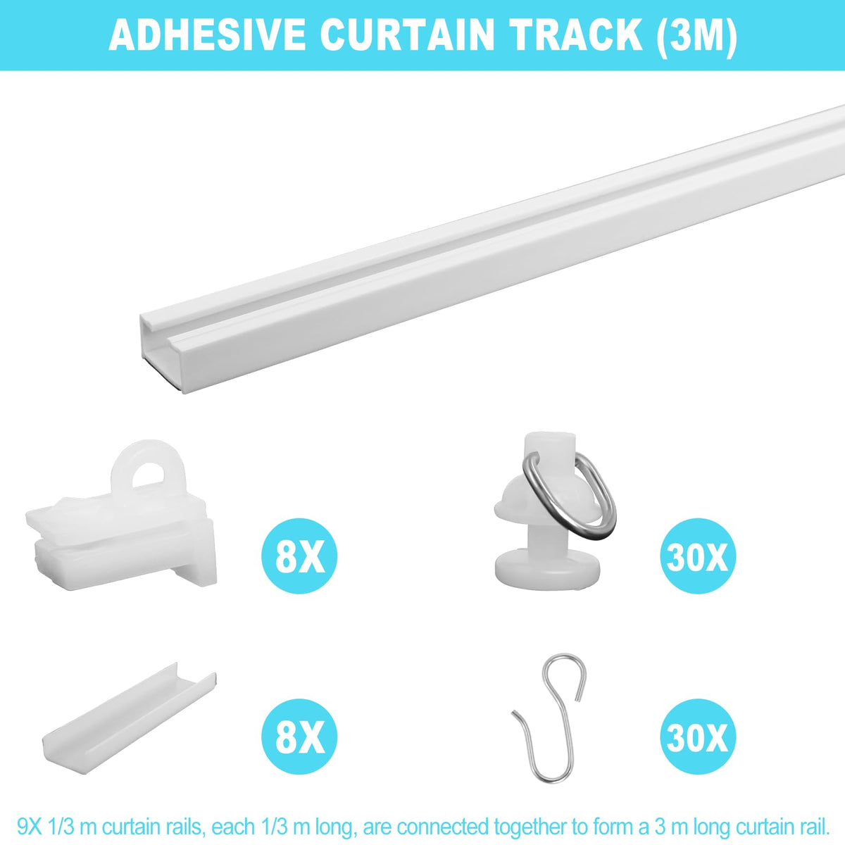 Wadoy easy installation with adhesive backing saves time and tools