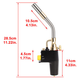 Wadoy TS8000 torch head brazing and welding: high heat for strong joints.