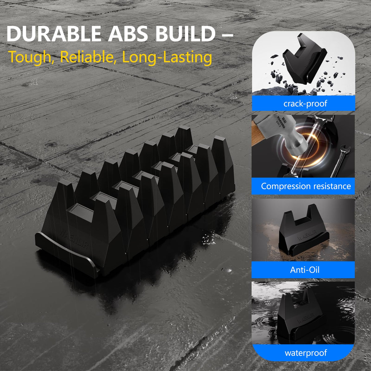 WAENLIR modular wrench tray showcases expandable design for diverse collections.