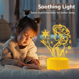 Wafinkeng 16 colors LED night light for versatile mood lighting