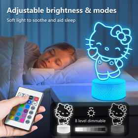 Wafinkeng Kid-friendly glow in a safe LED night light for kids rooms.