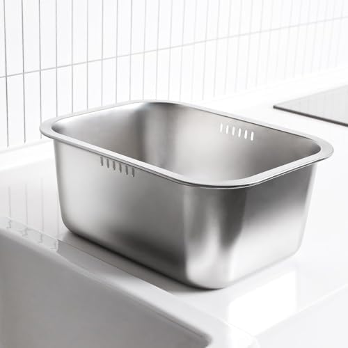 WAGENSTEIGER 10L washing-up bowl front view for soaking and washing dishes.