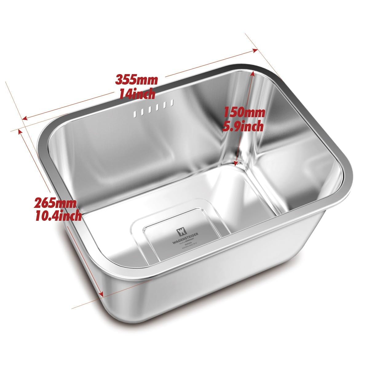 WAGENSTEIGER durable construction resists deformation for daily kitchen tasks.