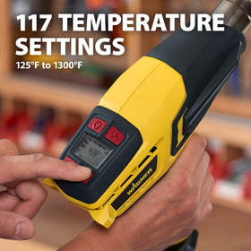 Wagner Furno 700 includes two nozzles for protected surfaces and targeted heating