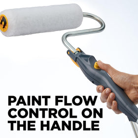 Wagner PowerFlow EZ Roller demonstrates drip free painting results
