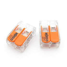 UL-listed 85°C rated WAGO 221-412 for compliant use