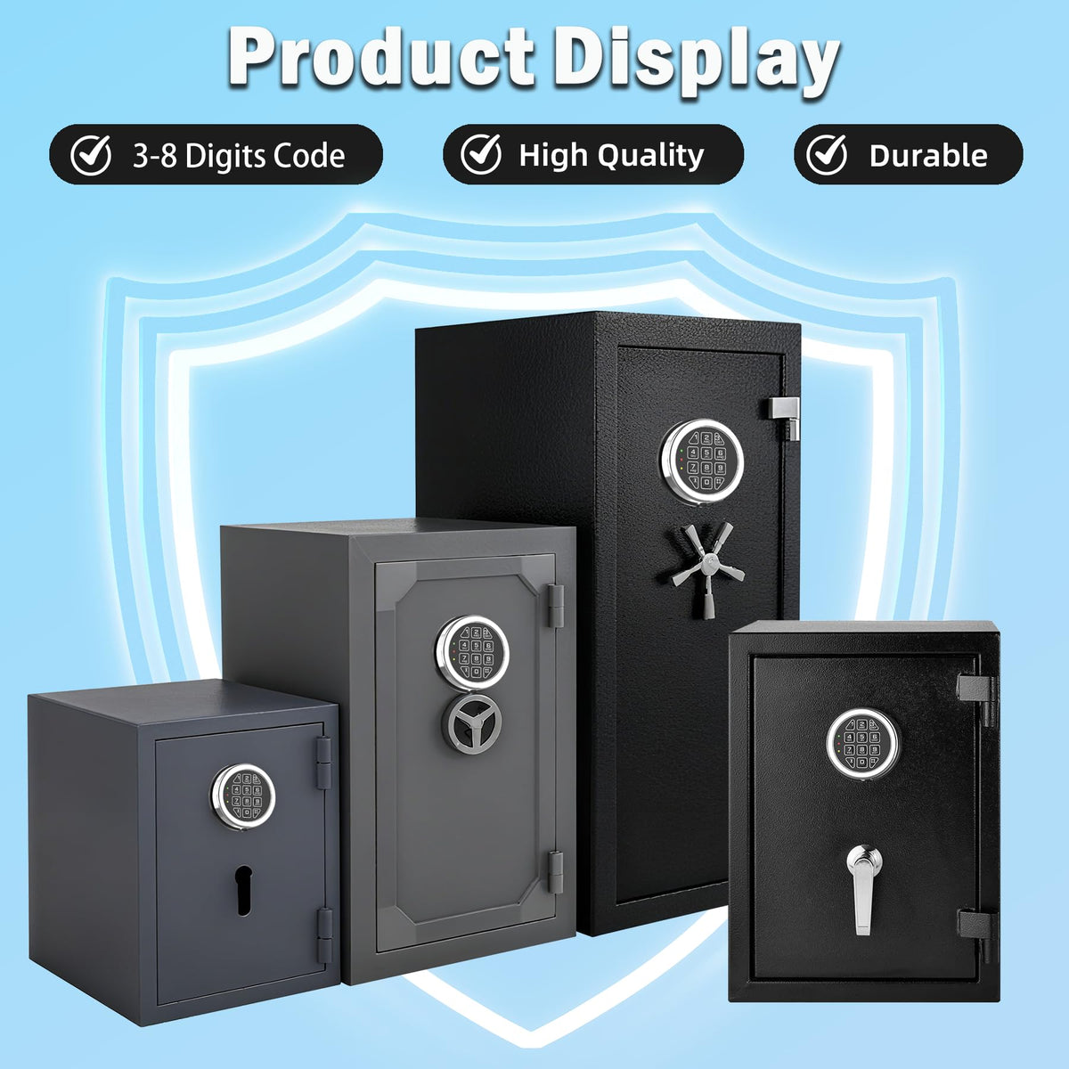 WAH LIN PARTS installation-ready kit for home and pistol safes