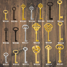 WAH LIN PARTS 19 keys with two keyrings simplify matching across multiple locks.