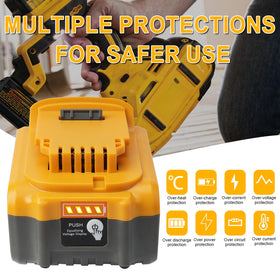 Waitley 20V battery in-use with cordless tools