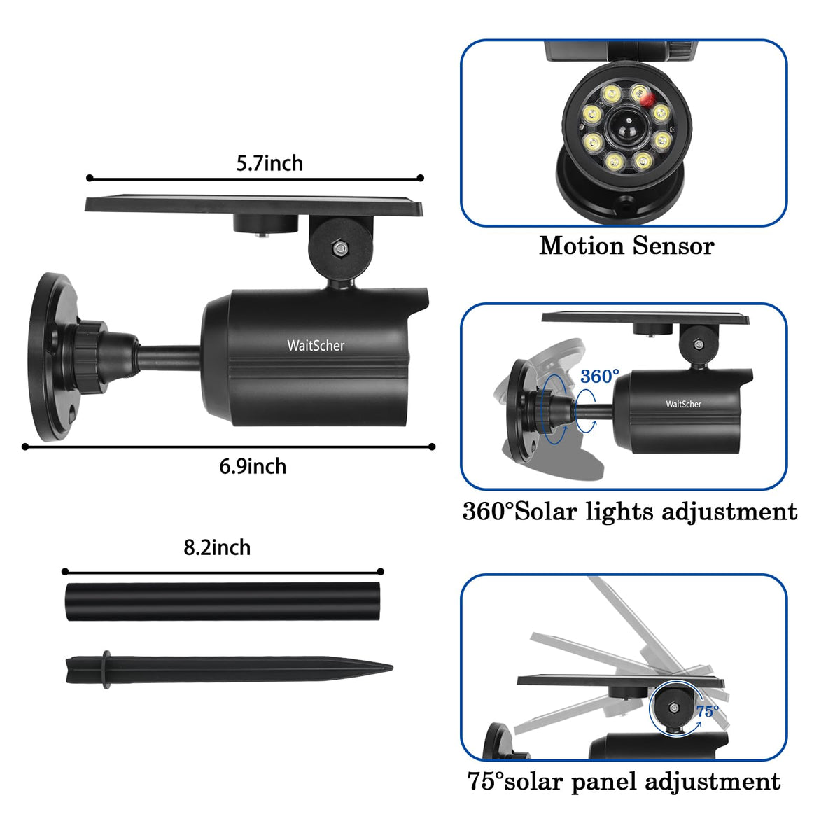 WaitScher wall-mount option for simple outdoor mounting
