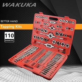 WAKUKA precision storage case open view shows organized tools inside.