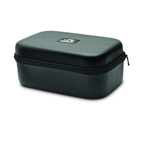 Walker's case inner space for shooting muff keeps gear organized and protected at the range.