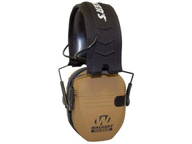 Walker's Razor Slim controls on exterior for safe adjustment