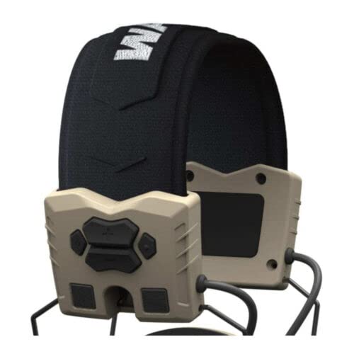 Walker's XCEL 100 digital muff wind noise reduction improves clarity in windy environments.