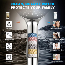 Walkinstin 10 spray modes deliver customizable spa-like shower experiences