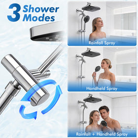 Walkinstin 10 spray modes for customized spa like experiences