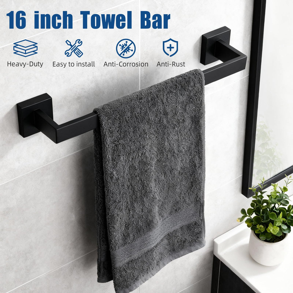 Walkinstin toilet paper holder with shelf keeps essentials at hand.