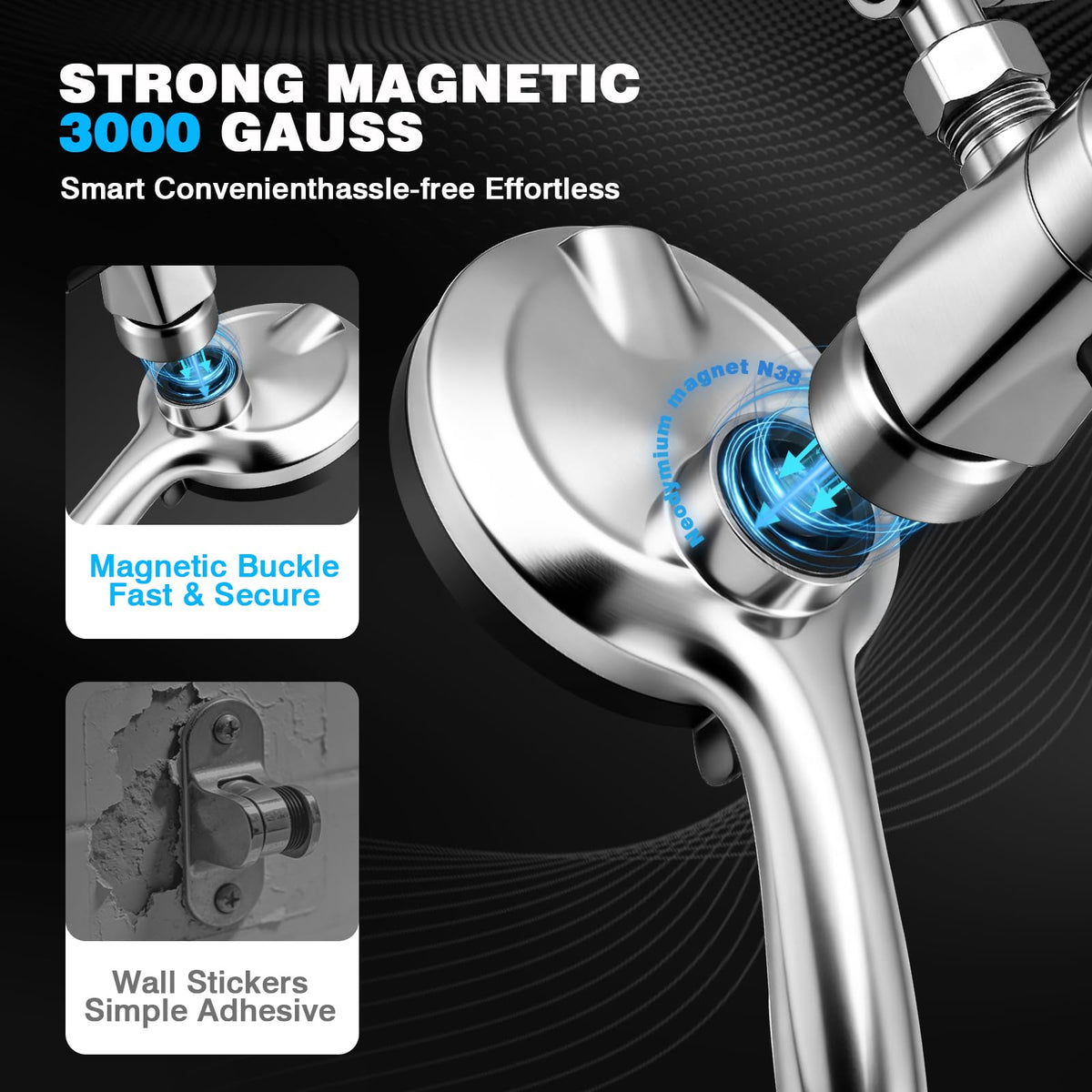 Walkinstin filtered cartridge reduces chlorine for gentler water and softer skin