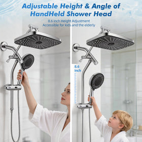Walkinstin handheld filtered shower for softer water and gentler skin