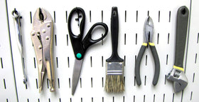 Wall Control KT-400-WRK U-hook provides 3-inch hook reach for tools