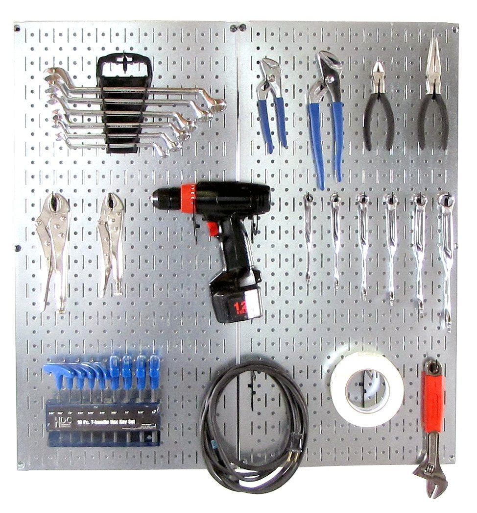 Wall Control 32x32 setup shows modular expansion in workshop