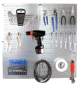 Wall Control 32x32 setup shows modular expansion in workshop