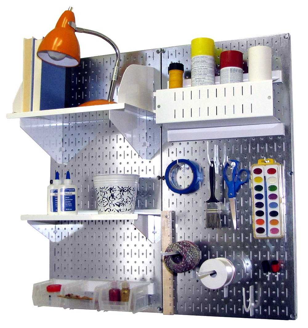 Wall Control kitchen and workshop use demonstrates versatile organization