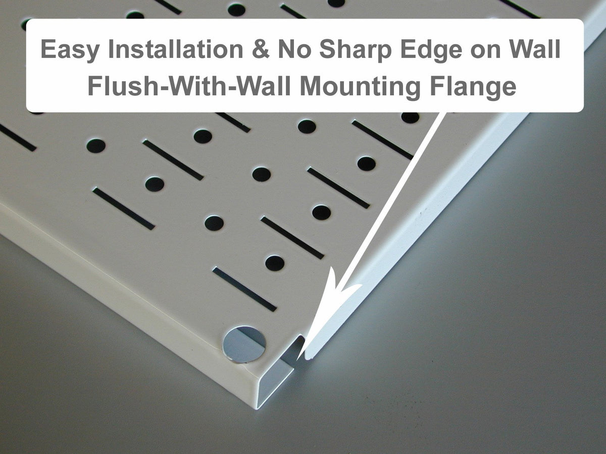 Wall Control screwdriver holder keeps bits organized and reachable.