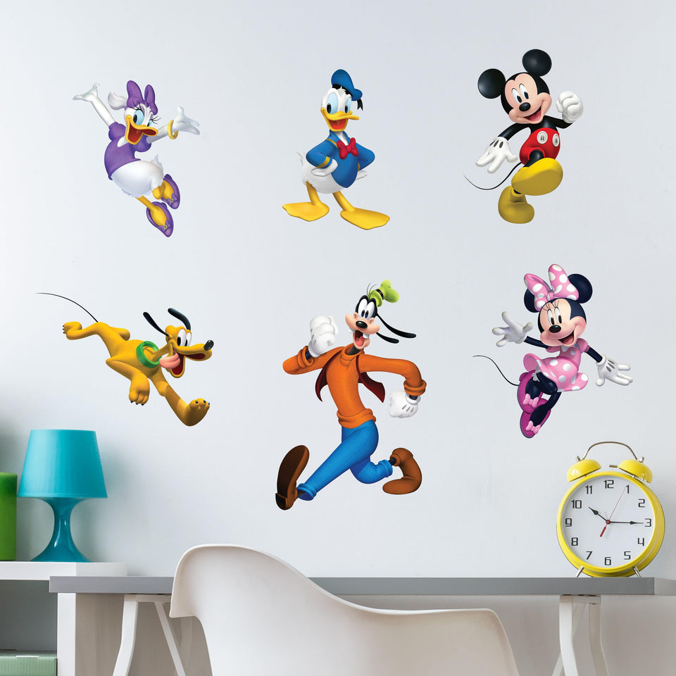 WALL PALZ Disney Mickey and Friends decal featuring Mickey for playful kids rooms.