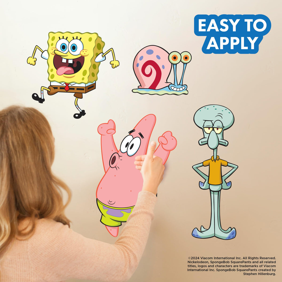 Wall Palz Gary decal brings friendly snail character to walls with coastal flair.