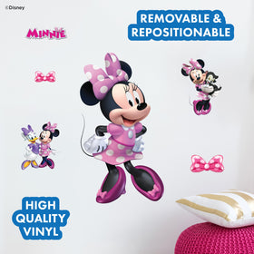 Five Minnie inspired accessory decals for versatile decorating on surfaces.