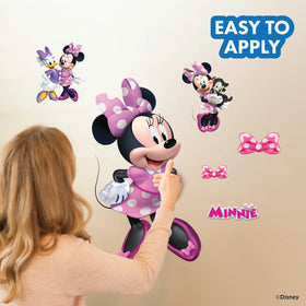 Easy peel and stick application for quick room updates without damage.