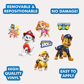 Wall Palz Paw Patrol Marshall decal adds energetic color to play space