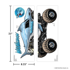 Wall Palz peel-and-stick wall decal application on smooth surfaces
