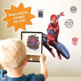Wall Palz Spider-Man room transformation brings superhero energy to rooms.