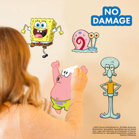 Wall Palz Squidward decal introduces bold character to play spaces.