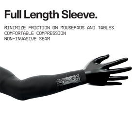 Wallhack Frenzy Sora arm sleeve breathable fabric keeping you cool.