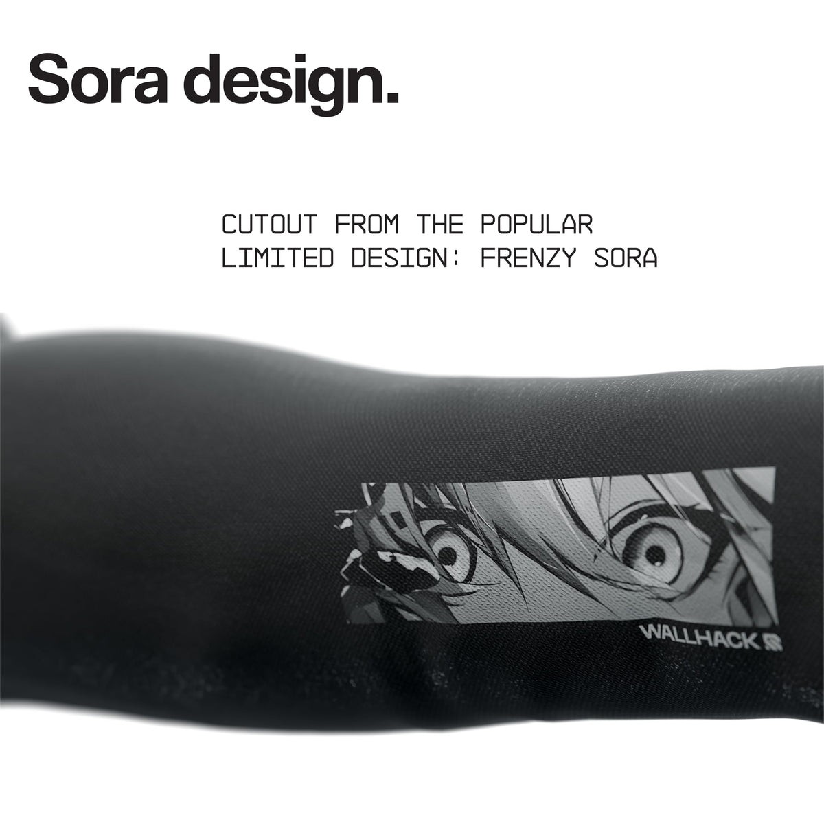 Wallhack Frenzy Sora arm sleeve protective fit shields skin.
