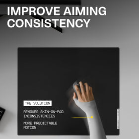 Wallhack Gaming Pro Sleeve palm-cover design supports steady motion on desk or mat.