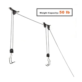 Wallmaster indoor bicycle hooks protect your finish with soft-coated hooks