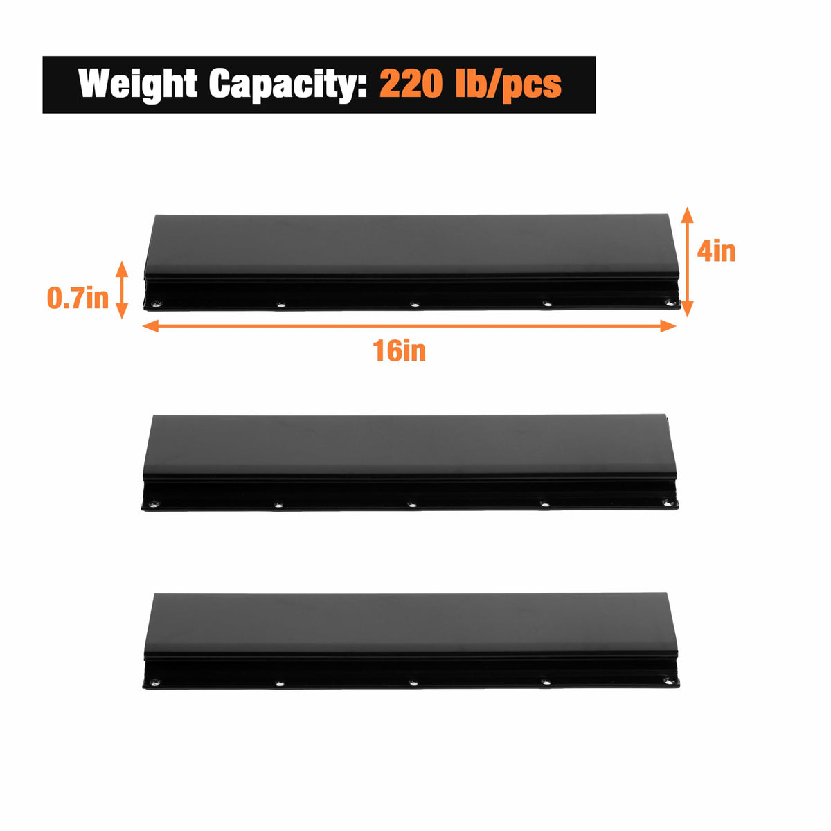 Wallmaster blue rails demonstrate flexible configuration and quick bin snapping.