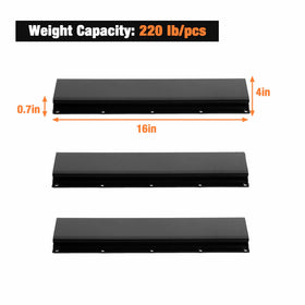 Wallmaster blue rails demonstrate flexible configuration and quick bin snapping.