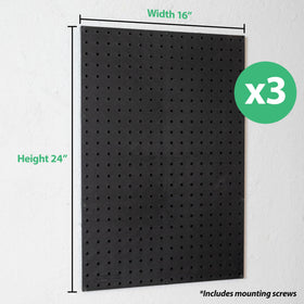 Wallpeg finish shown as kid-friendly with smooth edges